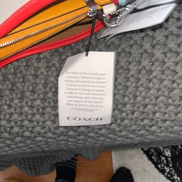 Colorful Coach bucket bag - Picture 6 of 6